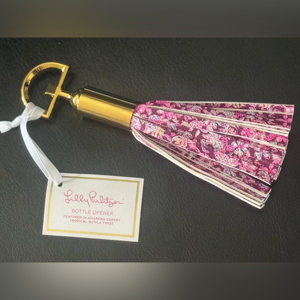 NEW Tassel bottle opener bar kitchen travel tropical with a twist beer soda wine